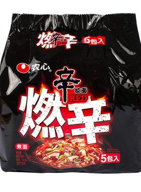 农心部队火锅燃辛拉面火鸡面煮面