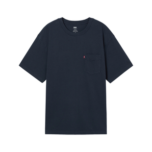 【商场同款】Levi's李维斯男士美式复古针织休闲简约短袖T恤A8605