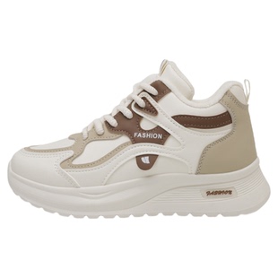 初中生加绒运动鞋女2025新款冬季轻便软底保暖棉鞋休闲百搭老爹鞋