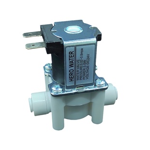 净水器电磁阀进水阀24V2分开关反渗透净水机废水阀多品牌通用配件