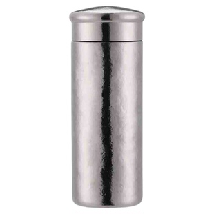 纯钛保温杯高颜值便携泡茶水杯双层钛杯养生焖泡杯汽车杯高端杯子