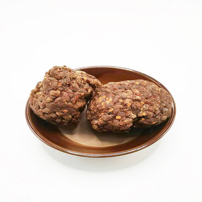 贵州遵义干豆豉粑烟熏特产小吃