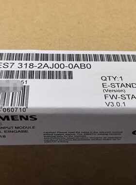 议价6ES7318-2AJ00-0AB0全新未包邮顺丰，