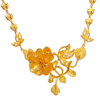 镀金新娘结婚项链婚嫁女