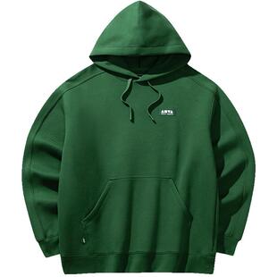 【王一博同款】安踏连帽卫衣男士宽松长袖套头休闲上衣152618715