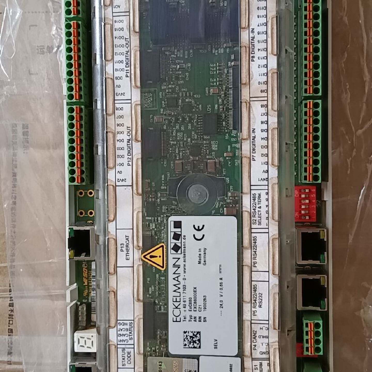 拍前议价ECKELMANN艾克曼控制器型号EXC88000EX德