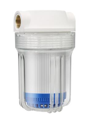 5寸滤瓶前置过滤器铜牙口-带滤芯