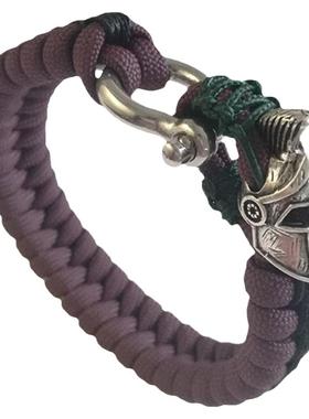 手工编织手绳伞绳铜配件