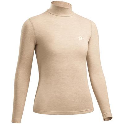 梦特娇羊绒蚕丝冬季保暖打底衫