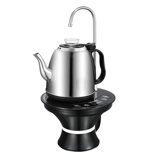 美能迪自动上水器电热水壶一体不锈钢桶装水可加热抽水器桶桌两用