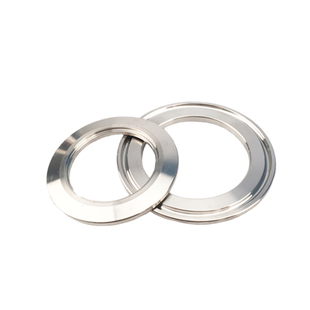 304不锈钢快开片卫生级快装卡盘卡箍式插焊接头316开孔盲板38 51