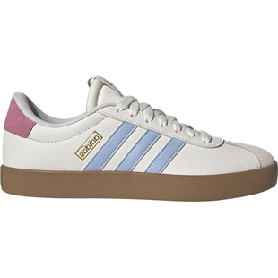 Adidas/阿迪达斯官方正品VLCOURT3.0新款女白浅蓝色板鞋IH4021