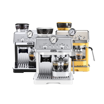 泵压式半自动咖啡机德龙研磨一体