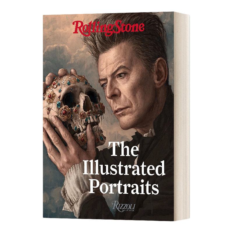 英文原版 精装 Rolling Stone 滚石杂志 音乐人物肖像插图画册集 精装 英文版 进口英语原版书籍