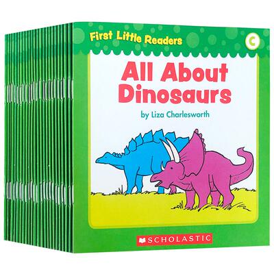 【送音频】英文原版 First Little Readers--LEVEL C 25册 7-12岁儿童英语学习启蒙读物进口正品小学生分级阅读C阶段