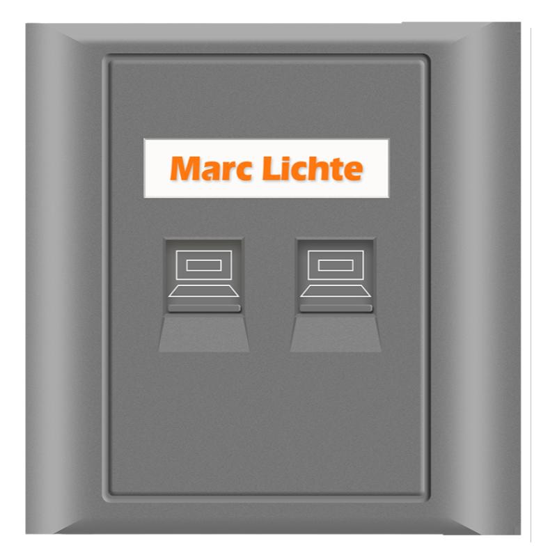 MarcLichte网络插座面板