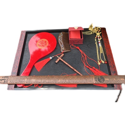 明制汉婚礼用品出阁礼道具发簪