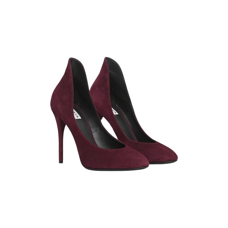 ALAÏA 高跟款 酒红色REVOLVE新款女鞋