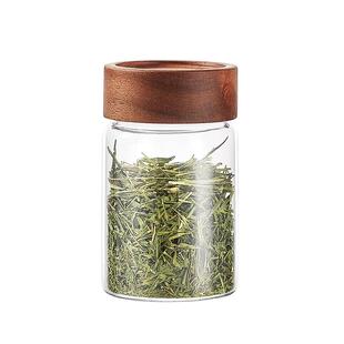 玻璃茶叶密封罐迷你食品级咖啡粉分装瓶便携保存罐储存小号空瓶子