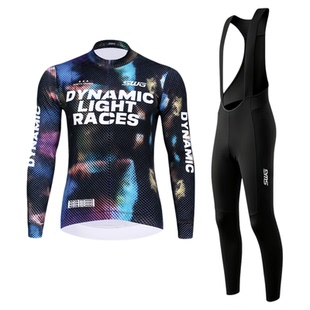 SWG铭胜骑行服自行车秋冬季男款抓绒上衣双箭头坐垫套装骑行装备