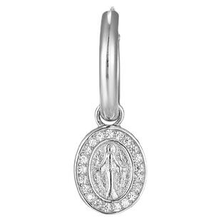 KREAM S925 原创设计纯银设计耳圈坠男嘻哈女同款耳钉