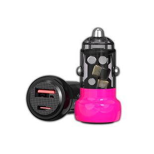 LDZM120W协议车载充电器适用华为vivo一加iqoo三星苹果PD30W车充