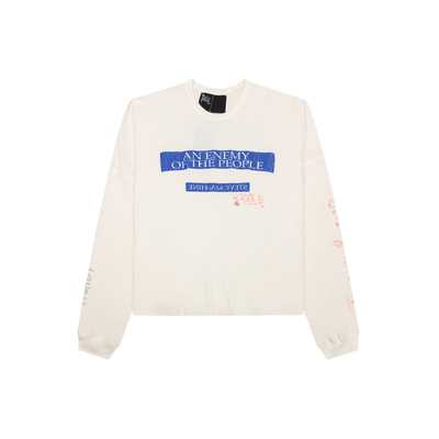 Palyhollywood华夫格休闲长袖