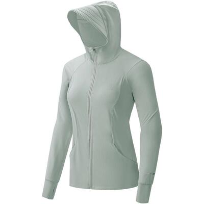 骆驼户外透气速干防晒服女