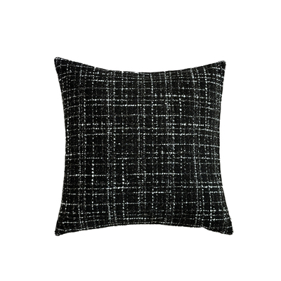 法式黑白抱枕套靠枕客厅沙发腰靠