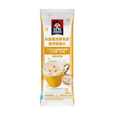 桂格乳酸菌发酵营养燕麦片