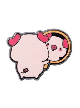 PINSTINCT可爱金属胸针盲袋徽章