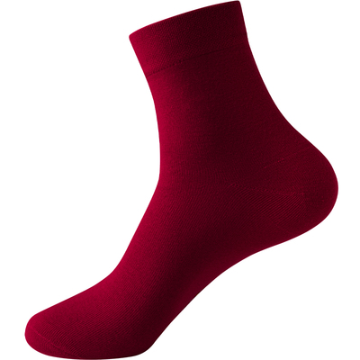 浪莎本命年纯棉抗菌防臭中筒袜男