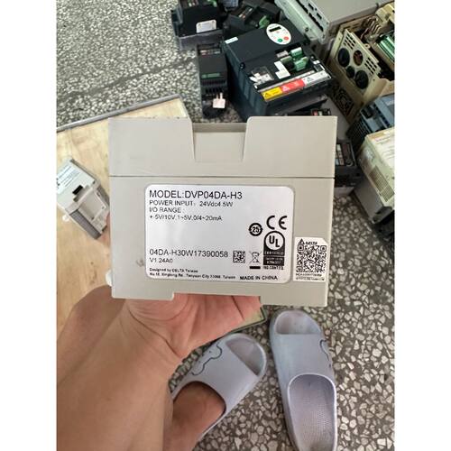 【请询价】台达PLC模块DVP04DAH3实物拍摄功能包好现货