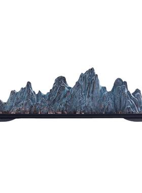 千里江山炉身，博山底座