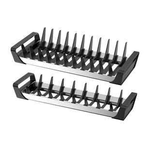 悍高橱柜碗碟架柜内台面可调碗碟架厨房收纳碗碟篮沥水碗架