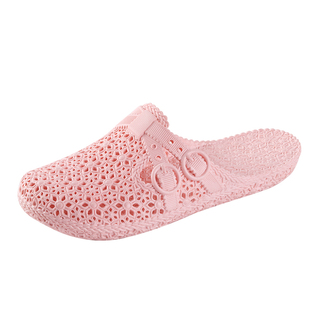 新款拖鞋女夏外穿洞洞鞋居家户外外穿沙滩时尚休闲夏季包头拖鞋女