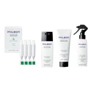 慕怡丝moisture玫丽盼全球化milbon洗发水护发素补水护理发膜喷雾