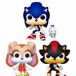 Funko刺猬索尼克纳克鲁斯塔尔斯 希弗尔夏特周边手办摆件新年礼物