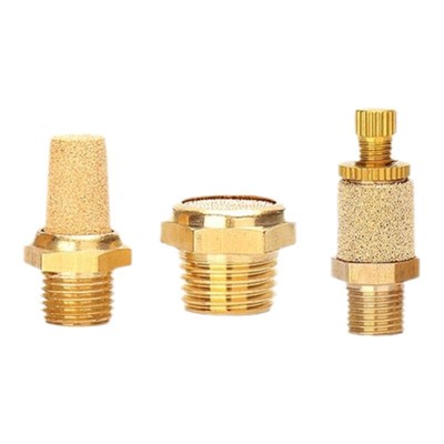 可调消音器宝塔型气动电磁阀