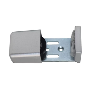 自动门止摆器有框电动感应门加厚可调30-60MM移动门限位防摆轮