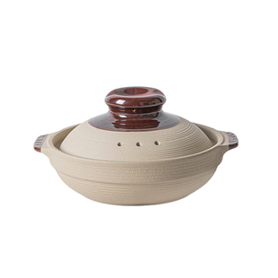 康特耐KTN陶瓷砂锅T6家用干烧盐焗海鲜虾蟹啫啫煲浅锅宽口炖鸡煲