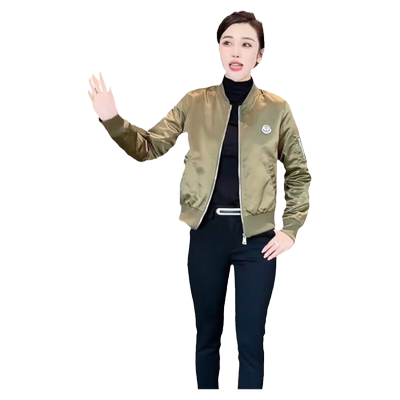 小个子女士短外套棒球服爆款夹克