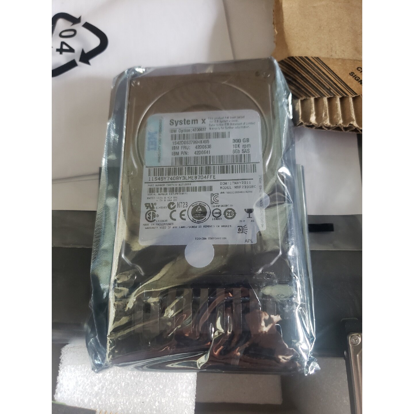 议价全新原装IBM服务器硬盘SystemX专用2.5英寸硬盘可维修