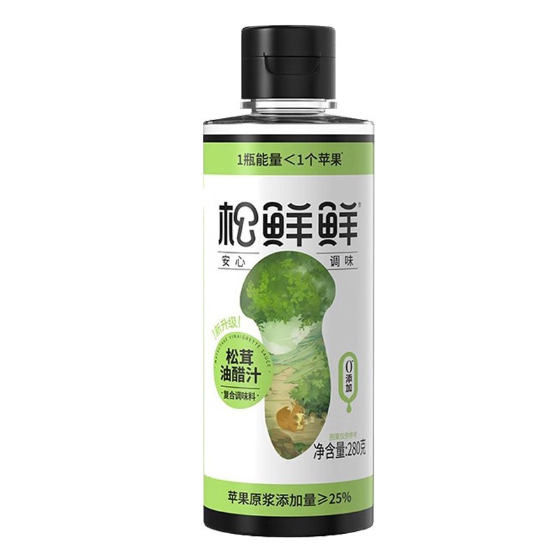 松鲜鲜松茸油醋汁280g新升级