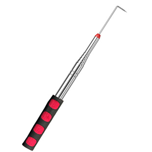 地膜钩子不锈钢伸缩破膜神器勾扣蒜苗花生农具放风勾出苗农用工具