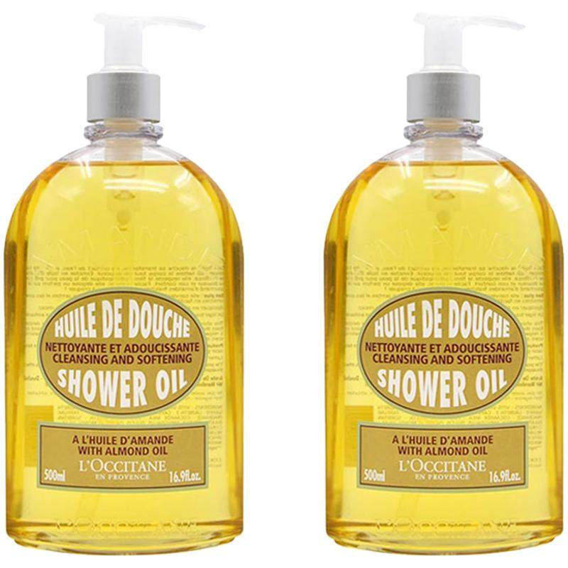 欧舒丹500mlx2带按压保湿沐浴油