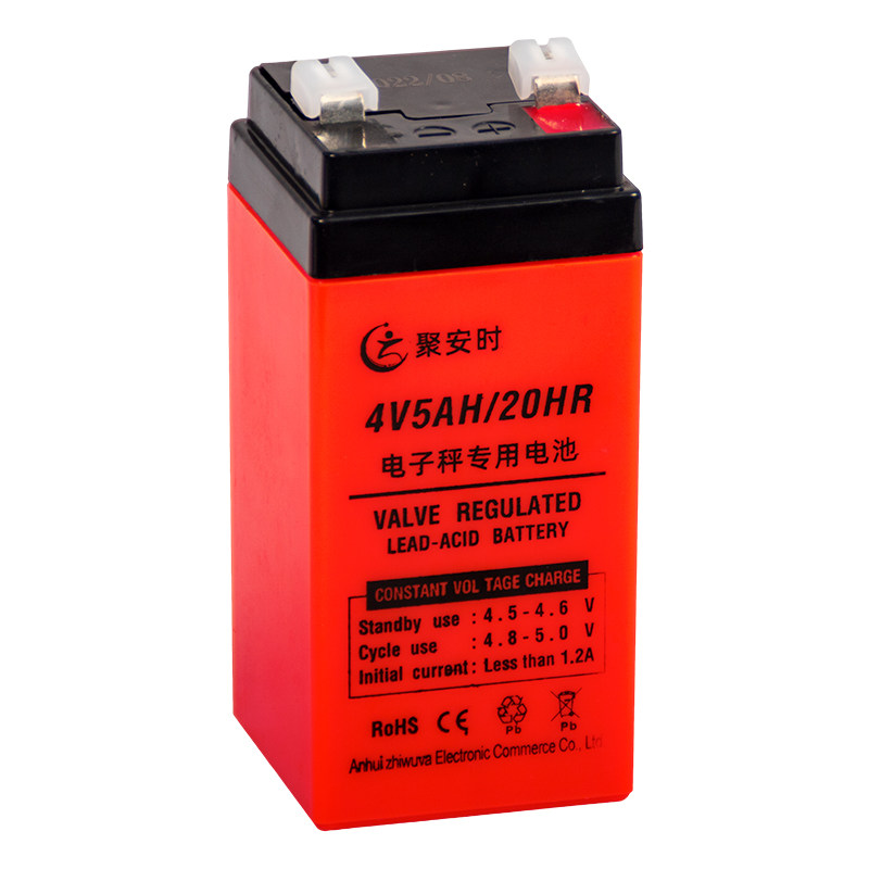 电子称通用4V蓄电池4v4AH/20HR计价台秤用专用电瓶电子秤电池包邮