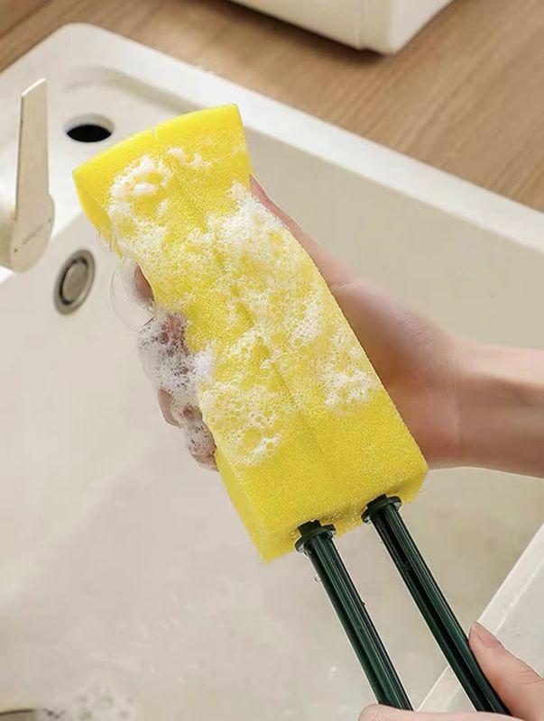 新款多功能双头清洁杯刷创意茶壶水杯去洗碗清洁刷厨房加长刷云渍