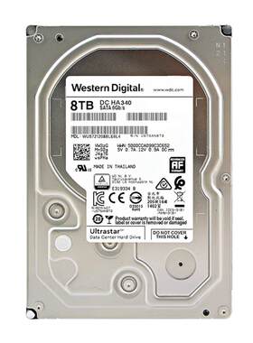 WD西部数据企业级机械硬盘 SATA HDD网络存储服务器硬盘群晖NAS
