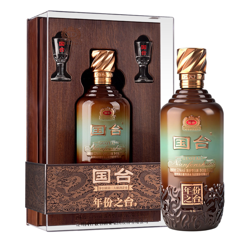 国台年份之台年辰白酒500ml礼盒
